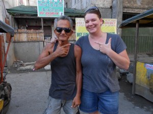 At 5' 4", I still dwarf him!